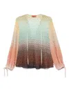 Missoni Multicolor Tunic In Brown