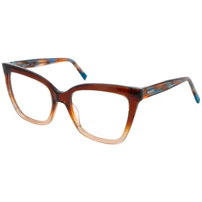 Missoni Demo Cat Eye Ladies Eyeglasses Mis 0092 0ex4 54 In Brown
