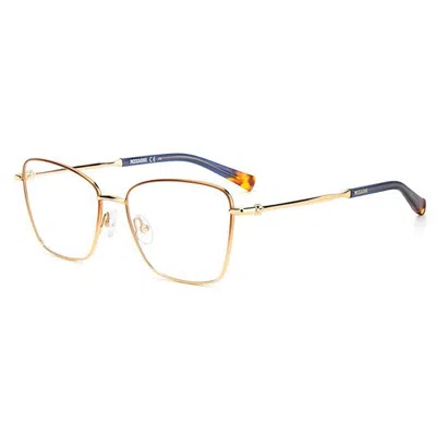 Missoni Demo Cat Eye Ladies Eyeglasses Mis 0099 059i 54 In Gold