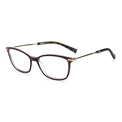 Missoni Demo Rectangular Ladies Eyeglasses Mis 0058 0lhf 53 In Pattern