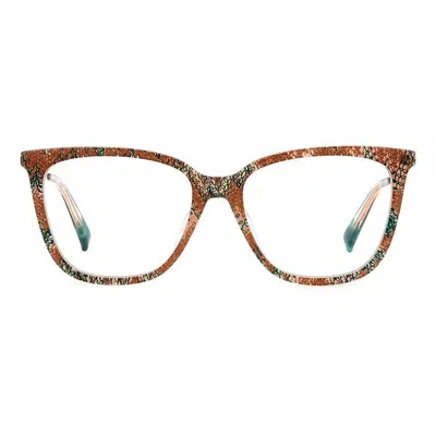 Missoni Demo Square Ladies Eyeglasses Mis 0125g 0q1z 53 In Multi