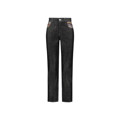Missoni Denim Jeans In Black