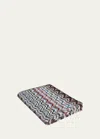 Missoni Denver Wool-blend Throw, 51" X 75" In Blue Multicolor