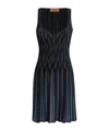 Missoni Diamond Mini Dress In Multi-color