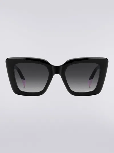 Missoni Dna Cat Eye Acetate Sunglasses In Multicoloured