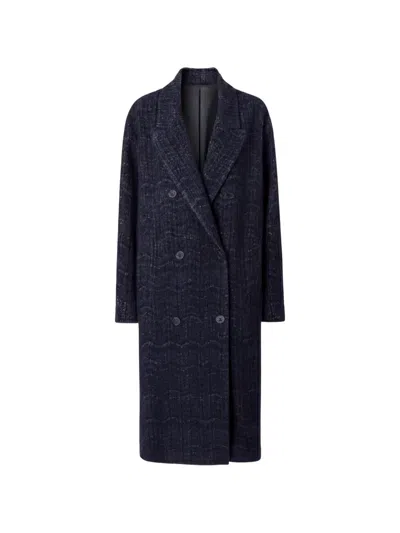 Missoni Double-breasted Cashmere And Viscose Coat In Black