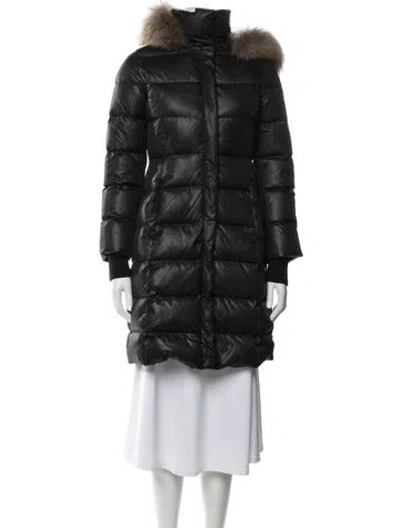 Pre-owned Missoni Down Coat In Black
