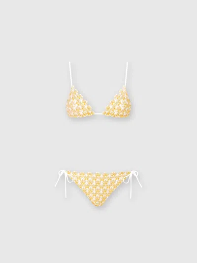 Missoni Dreiecksbikini Aus Spitze Mit Lamé