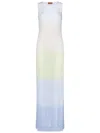 Missoni Zigzag-pattern Sleeveless Maxi Dress