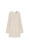 Missoni Short Dress With Long Sleeves And Unique Construction