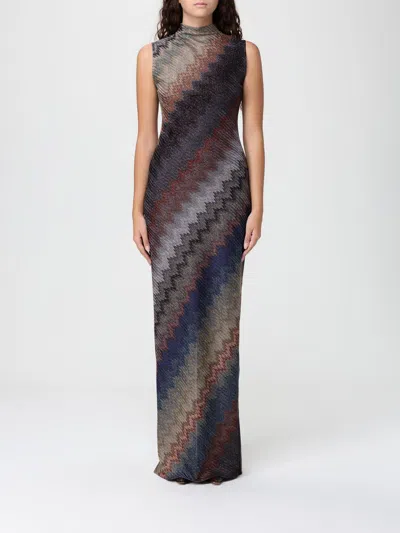 MISSONI DRESS MISSONI WOMAN COLOR BLUE,436443009