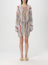 Missoni Cover Up Dress Beachwear Multicolor In Animal Print