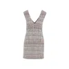 Missoni Caperdoni Viscose And Wool Mini Dress In Multicolour