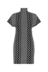 Missoni Turtleneck Dress In Printed