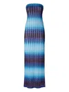 Missoni Long Cover-up Without Straps In Blue