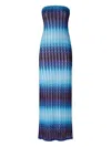 Missoni Long Cover-up Without Straps In Blue