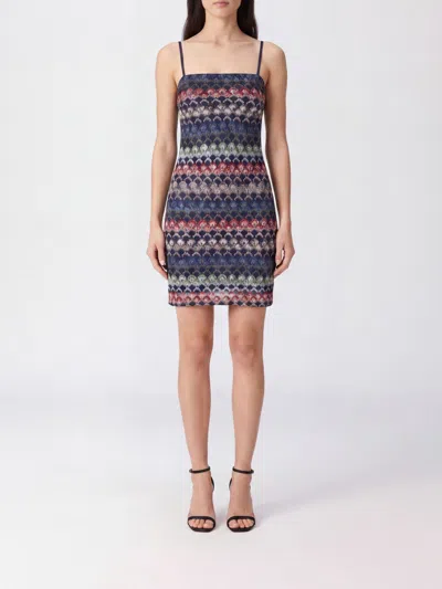 Missoni Dress Woman Color White In Multi