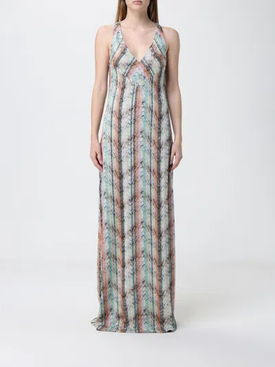 Missoni Dress  Woman Color White In Blue