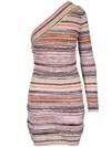 Missoni Striped Mini Dress In Multi