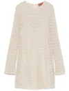 Missoni Short Dress With Long Sleeves And Unique Construction
