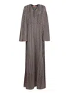 Missoni Long Kaftan Black And Bronze In Black