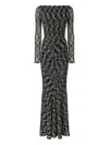 Missoni Long Dress Dresses Multicolor In Brown
