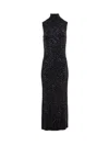 Missoni Sequinned Ribbed Dress In Metallics