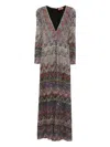 Missoni Midi Dress With Zigzag Pattern In Multi