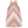 Missoni A-line Zigzag Patterned Dress In Multicolor