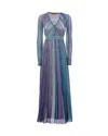Missoni Sequin-embellished Ribbed Maxi Dress In Multicolour
