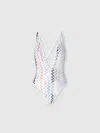 Missoni One-piece Swimsuit With V-neck And Sequins