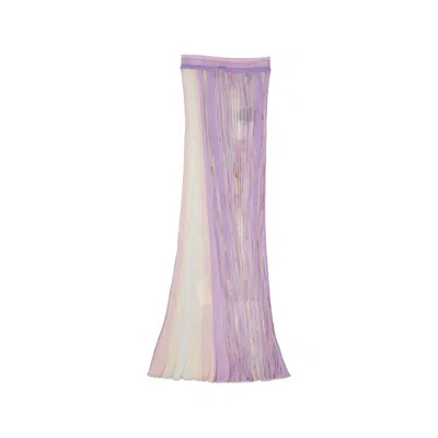 Missoni Elastic Maxi Skirt In Lilac