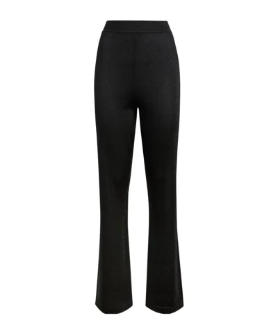 Missoni Elastic Waist Casual Pants In Black