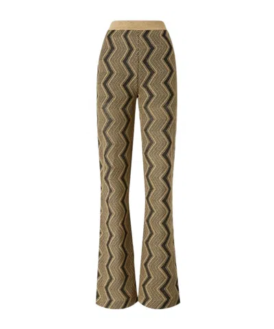 MISSONI ELASTIC WAIST CASUAL PANTS