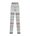 Missoni Pull On Pants Multicolor Beige Light Base In Multi
