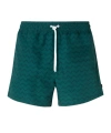 Missoni Elastic Waist Swimming Trunks In Green