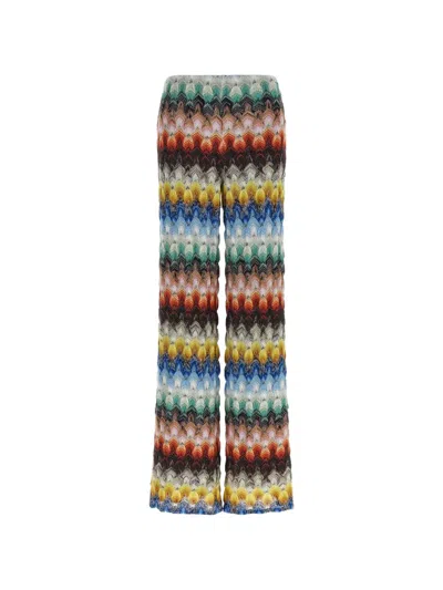 Missoni Elasticated-waist Trousers In Multi