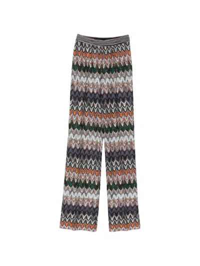 Missoni Elasticated-waistband Trousers In Multi