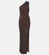 Missoni Viscose Blend Dress With All-over Sequins In Black