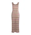 MISSONI EMBELLISHED ZIGZAG MAXI DRESS