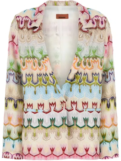 MISSONI EMBROIDERED BLAZER