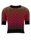 Missoni Embroidered Cotton And Viscose Sweater