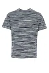 Missoni Man T-shirt Midnight Blue Size Xxl Cotton