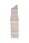 Missoni Zig-zag Intarsia Fine Knit Midi Dress