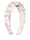 Missoni Girls Cotton Headband In White