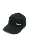 Missoni Embroidered-logo Baseball Cap In Black
