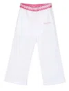 Missoni Embroidered-logo Track Pants In White