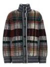 Missoni Oversized Cardigan With Embroidered Wool Blend In Multi