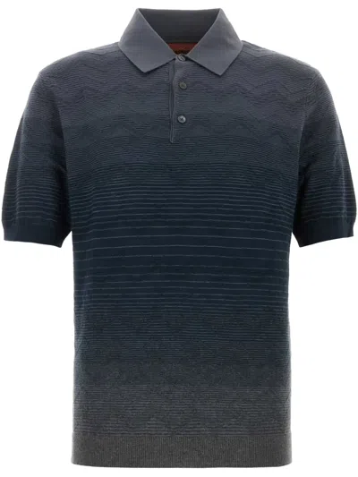 MISSONI EMBROIDERED POLO SHIRT