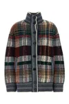 Missoni Oversized Cardigan With Embroidered Wool Blend In Multi